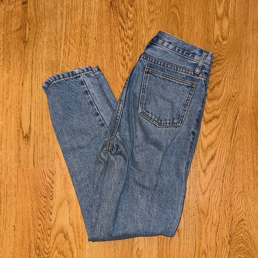 Brandy mid rise medium wash jeans